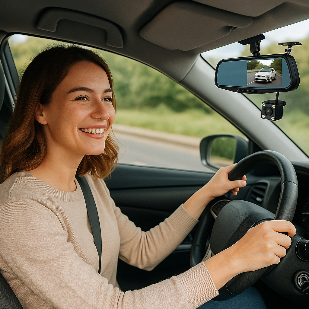 Retrovisor Inteligente con Cámaras Full HD + Visión Panorámica – ¡OFERTA POR TIEMPO LIMITADO!