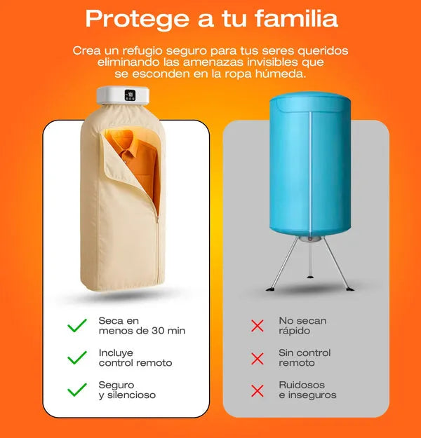 StockLider™ – Secador Eléctrico Portátil de Alta Potencia 💥 LIQUIDACIÓN POR CIERRE – Últimas unidades