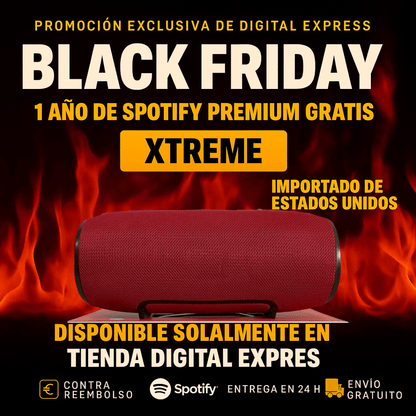 POTENCIA Y SONIDO INCREÍBLE ¡El ALTAVOZ XTREME 3 XL HA LLEGADO +1 Año de Suscripción a Spotify Premium Gratis 🔥Calentamiento Black Friday🔥