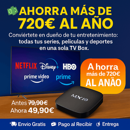 Android TV Box Mini MX10 – Convierta su TV en un Centro de Entretenimiento 4K