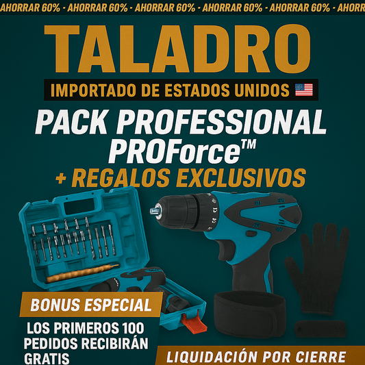 POTENCIA Y PRECISIÓN EN TUS MANOS – Pack Profesional PROForce™ + Regalos Exclusivos 🎁 – Envío 24h | Pago al Recibir