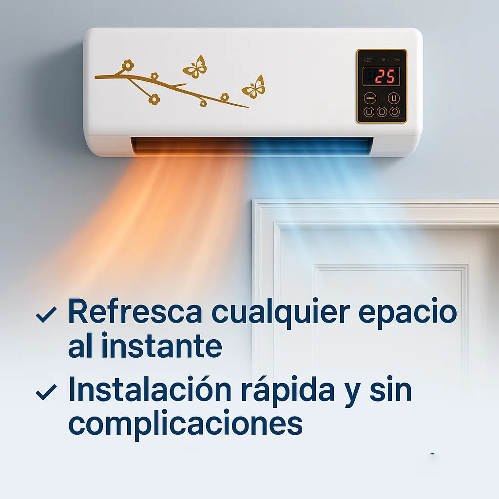 Mini Ar Condicionado Portátil 2 em 1 - Calienta e Enfría ao Instante, com Baixo Consumo Energético (LIQUIDACIÓN POR CIERRE)