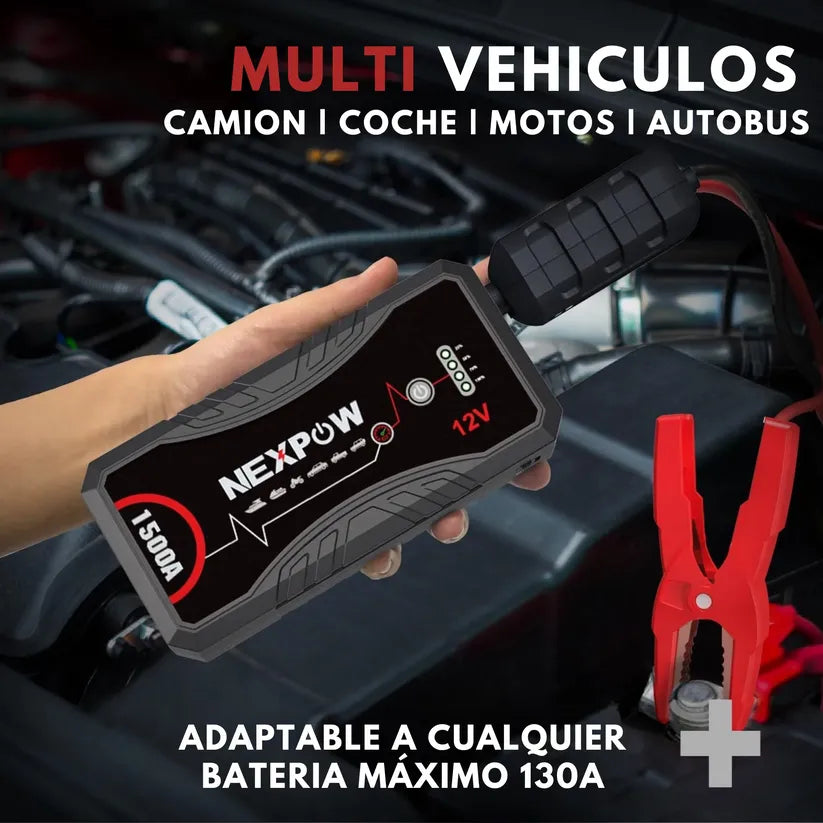 [OFERTA DE EMERGENCIA]  EnergyMax™ - Arrancador de Batería Con 11.000 mAh