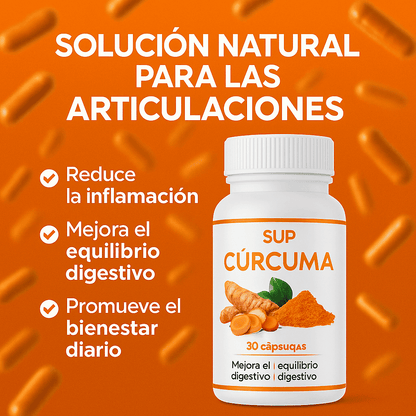 (Compra 1, Lleva 2) SUP Cúrcuma - El Antioxidante Natural que Cuida tus Articulaciones y Bienestar Diario
