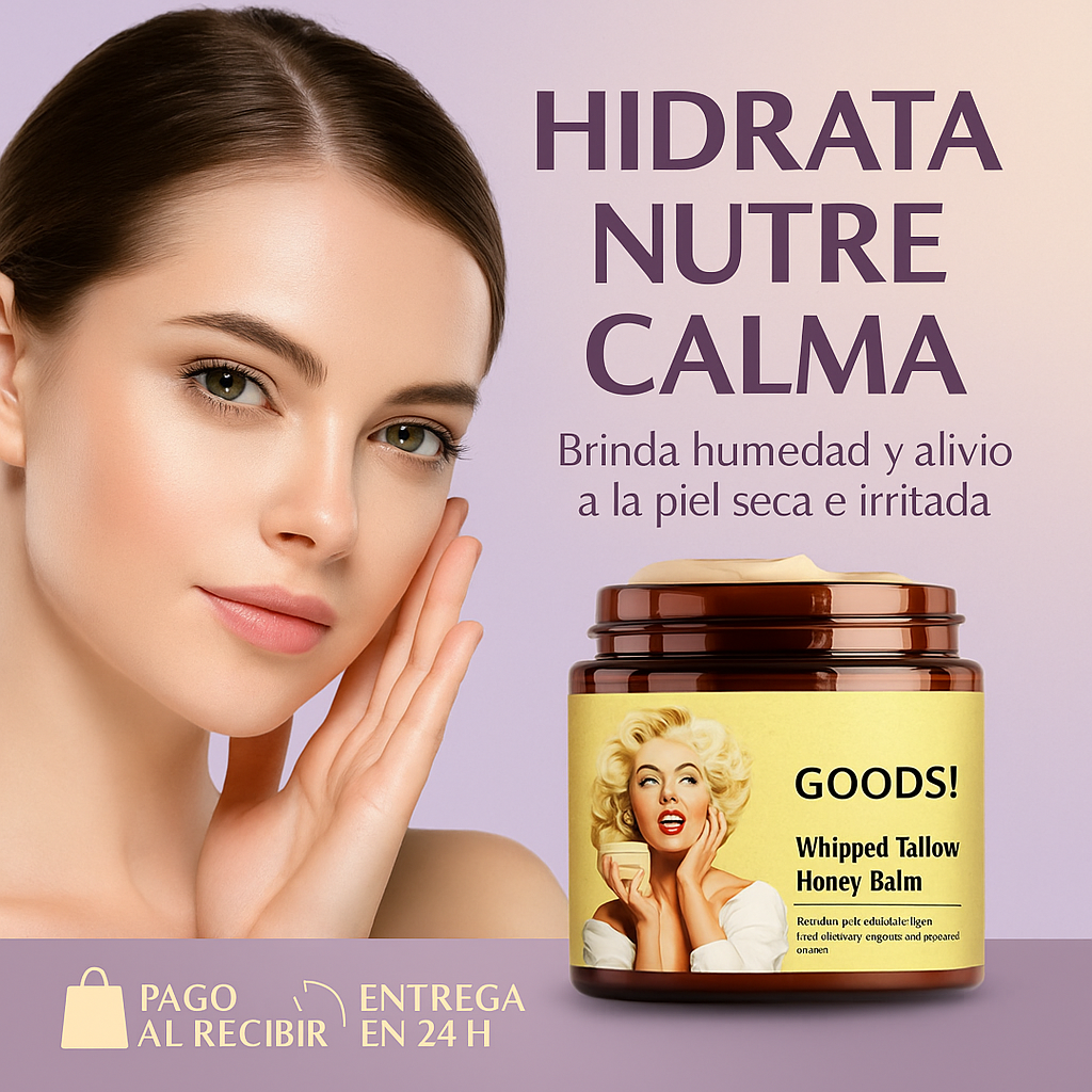EvilGoods™ Bálsamo Rejuvenecedor – Con Sebo de Res y Miel de Manuka 100% Natural
