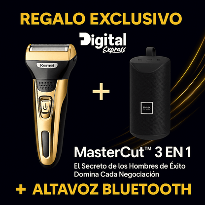 MasterCut™ 3 en 1 - El Secreto de los Hombres de Éxito – Domina Cada Negociación y Llévate un Altavoz Bluetooth de Regalo