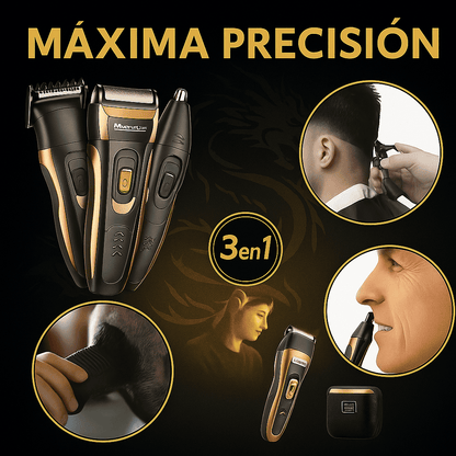 MasterCut™ 3 en 1 - El Secreto de los Hombres de Éxito – Domina Cada Negociación y Llévate un Altavoz Bluetooth de Regalo