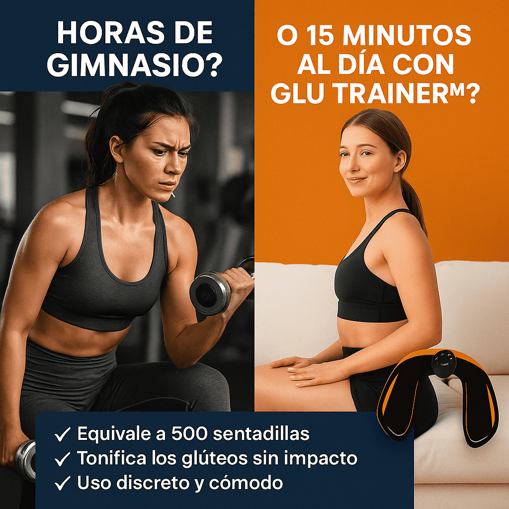 AssBump – Estimulador y Tonificador de Glúteos con Tecnología EMS + E-book Gratis