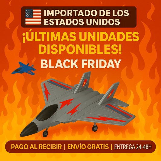 F-16 Falcon – Dron Avión de Control Remoto 2.4 GHz con Motor de Alta Velocidad Con Batería de Avión Incluida