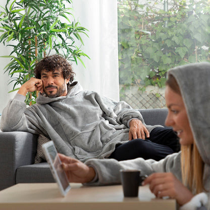 Batamanta Sudadera Oversized con Forro Polar Swug InnovaGoods (Oferta limitada invierno 2025)